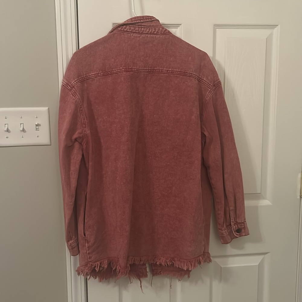 Amazon Jean Shacket - Picture 6 of 7